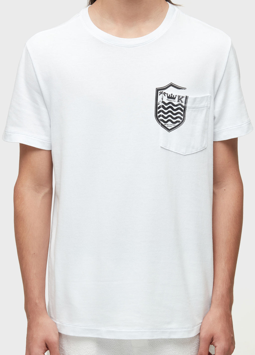 T-Shirt Bolso Brasão MC Branco – Osklen – foto 3