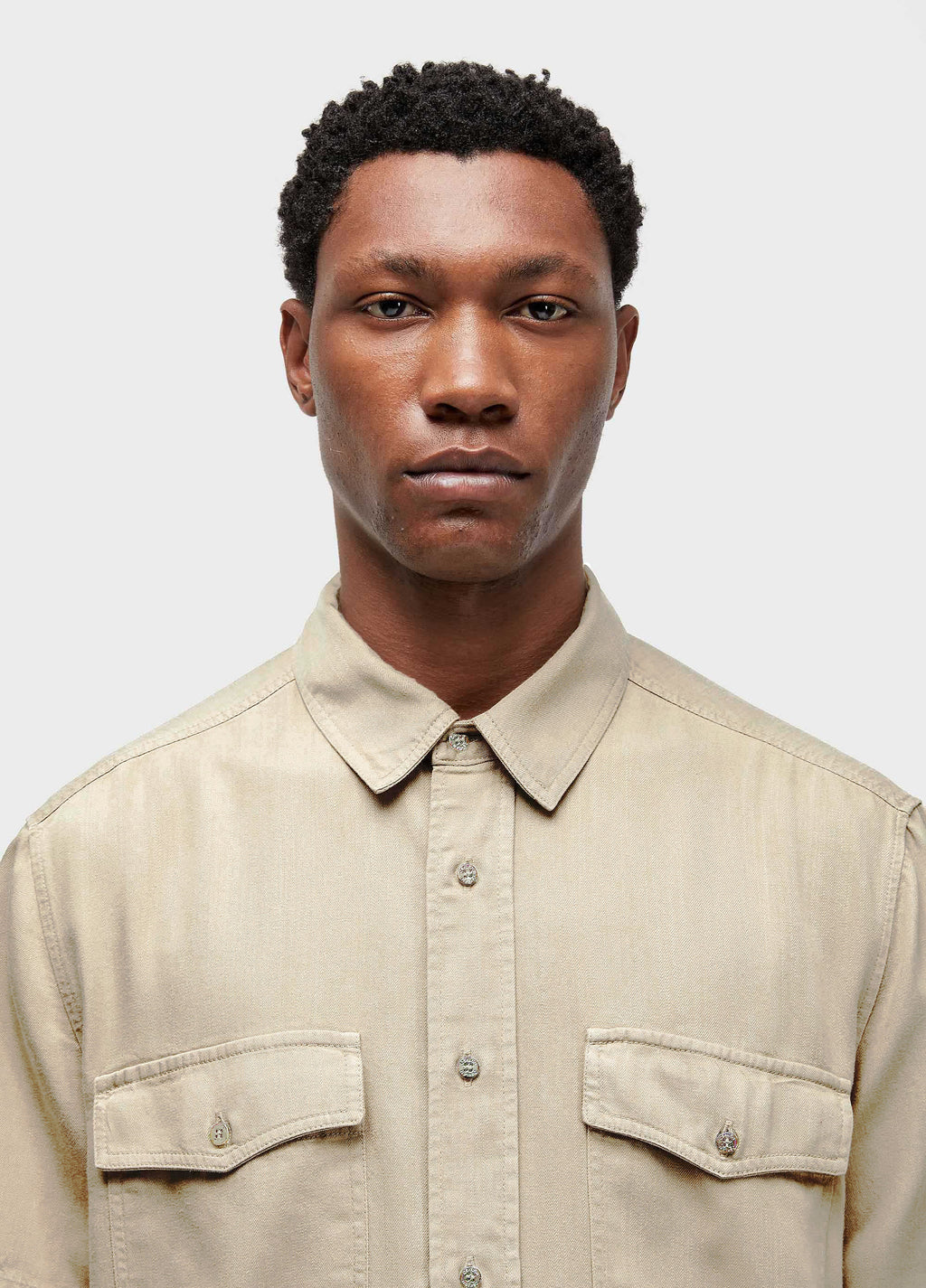 Camisa Used Utility MC Caqui – Osklen – foto 3