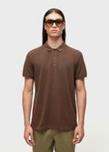 Polo Brasão Embossed Color MC Marrom Noz – Osklen – foto 1