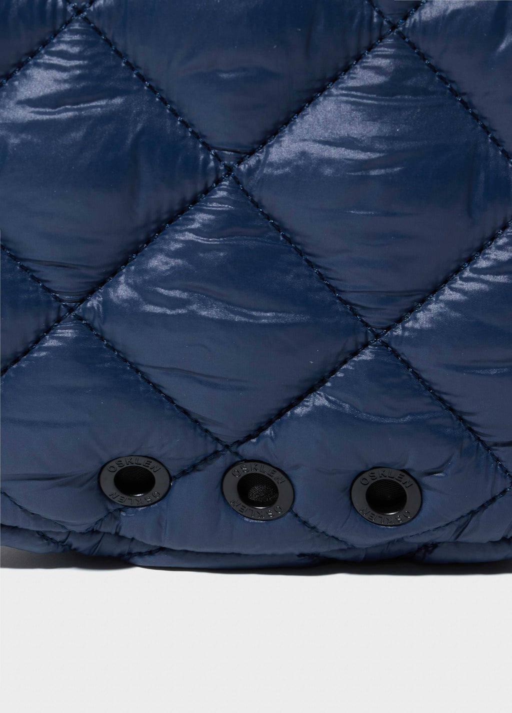 Bolsa Mini Andiroba Nylon Matelassê Marinho/Preto – Osklen – foto 3