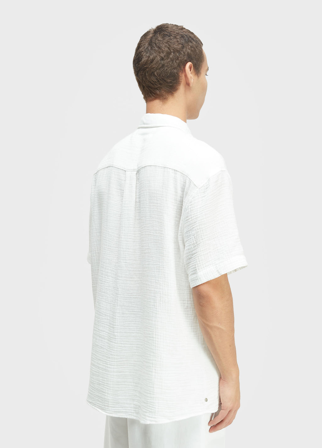 Camisa Cotton Wavy MC Branco – Osklen – foto 4