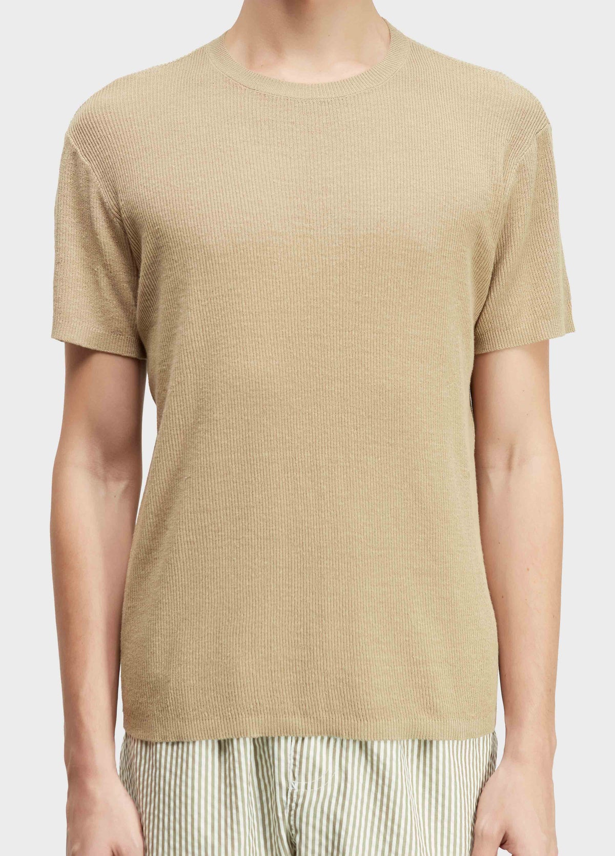 T-SHIRT TRICOT FLUID RIB