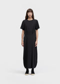 Vestido Superlight Longo MC Baloon Pence Preto – Osklen – foto 1