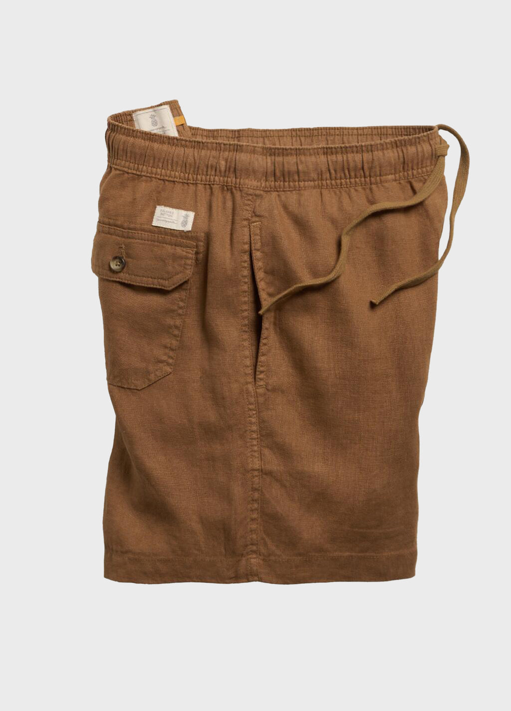 Short 100% Linho Caramelo – Pineapple – foto 1