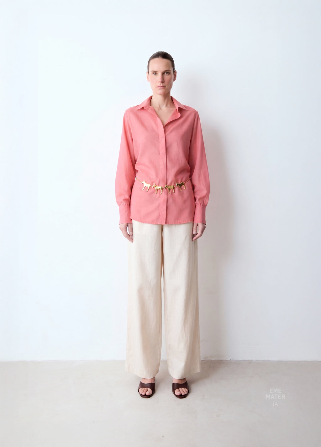 Camisa Manga Longa Eden Rosa – Marina Bitu – foto 1