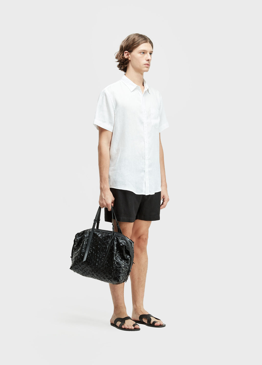 Camisa Classic Linen MC Branco – Osklen – foto 2