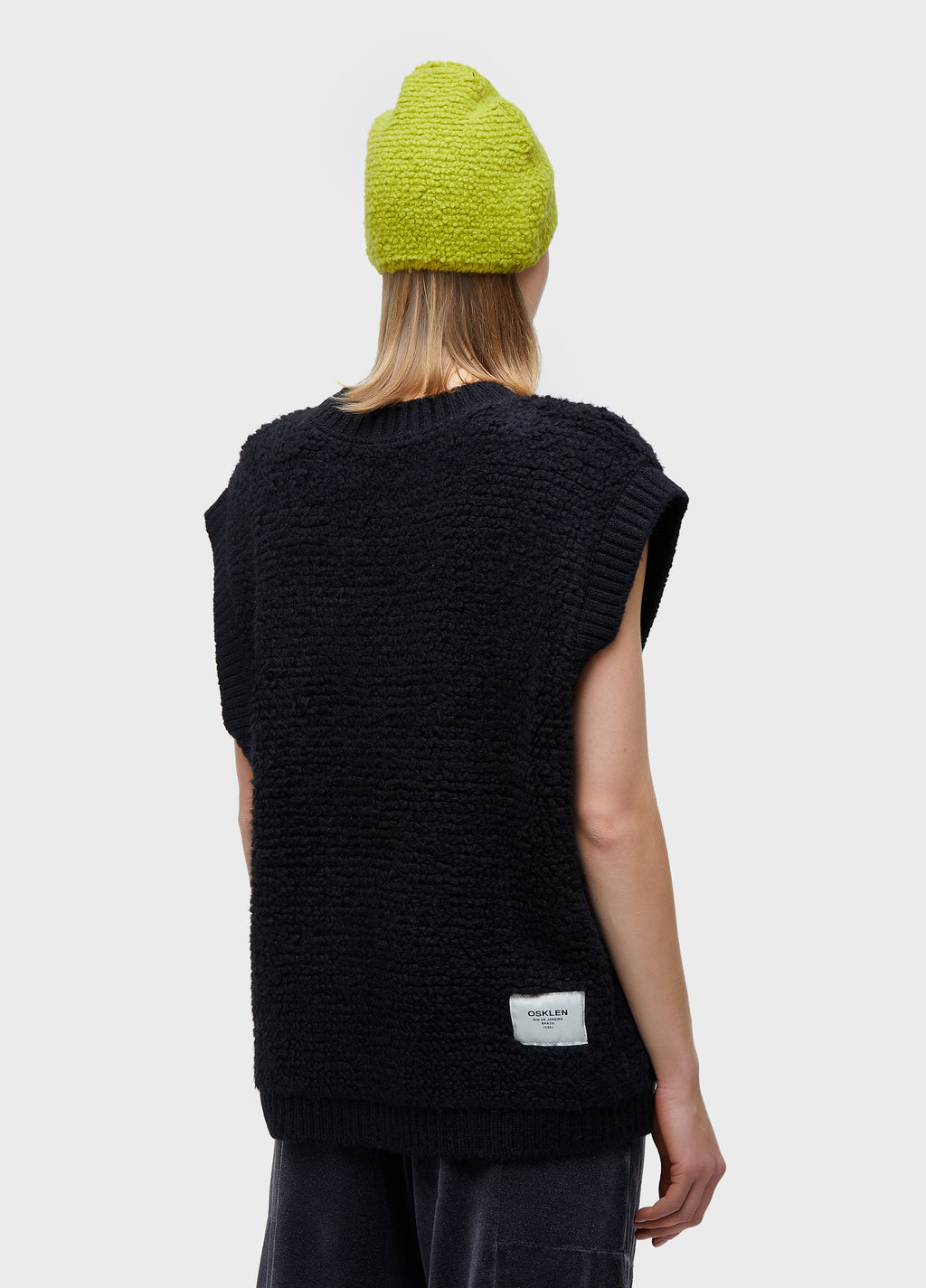 Colete Furry Tricot Preto – Osklen – foto 2