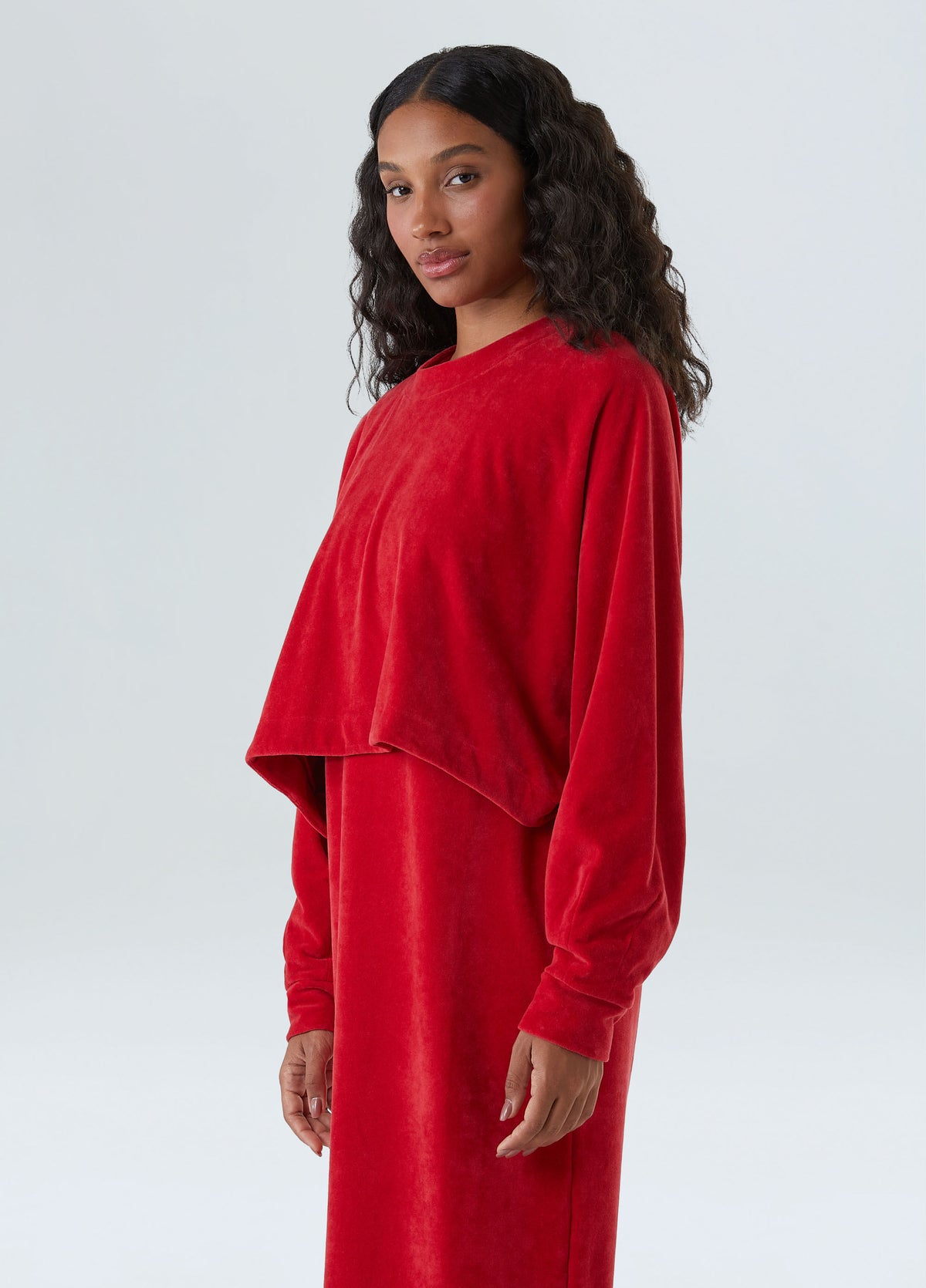 CASACO CROPPED PLUSH