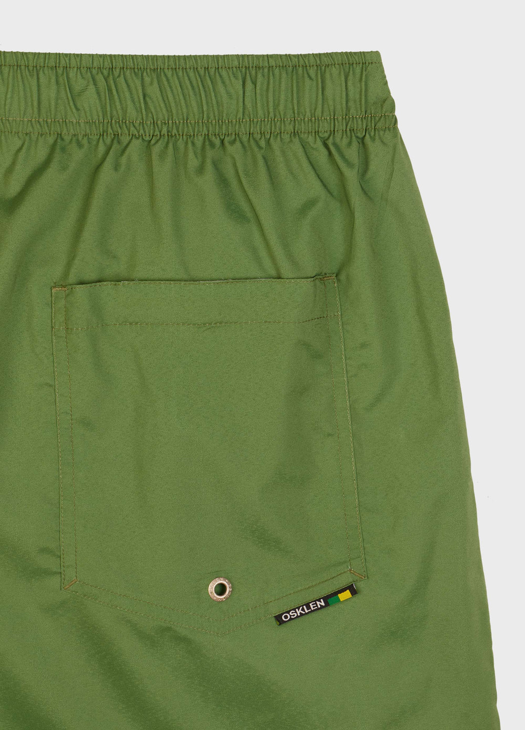 Beach Short Aquaone Coqueiro Lines Verde/Off-White – Osklen – foto 2