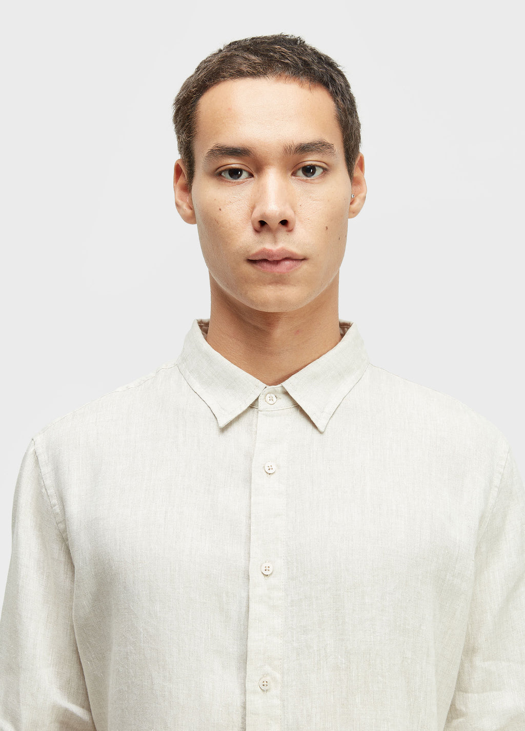 Camisa Classic Linen ML Natural – Osklen – foto 3