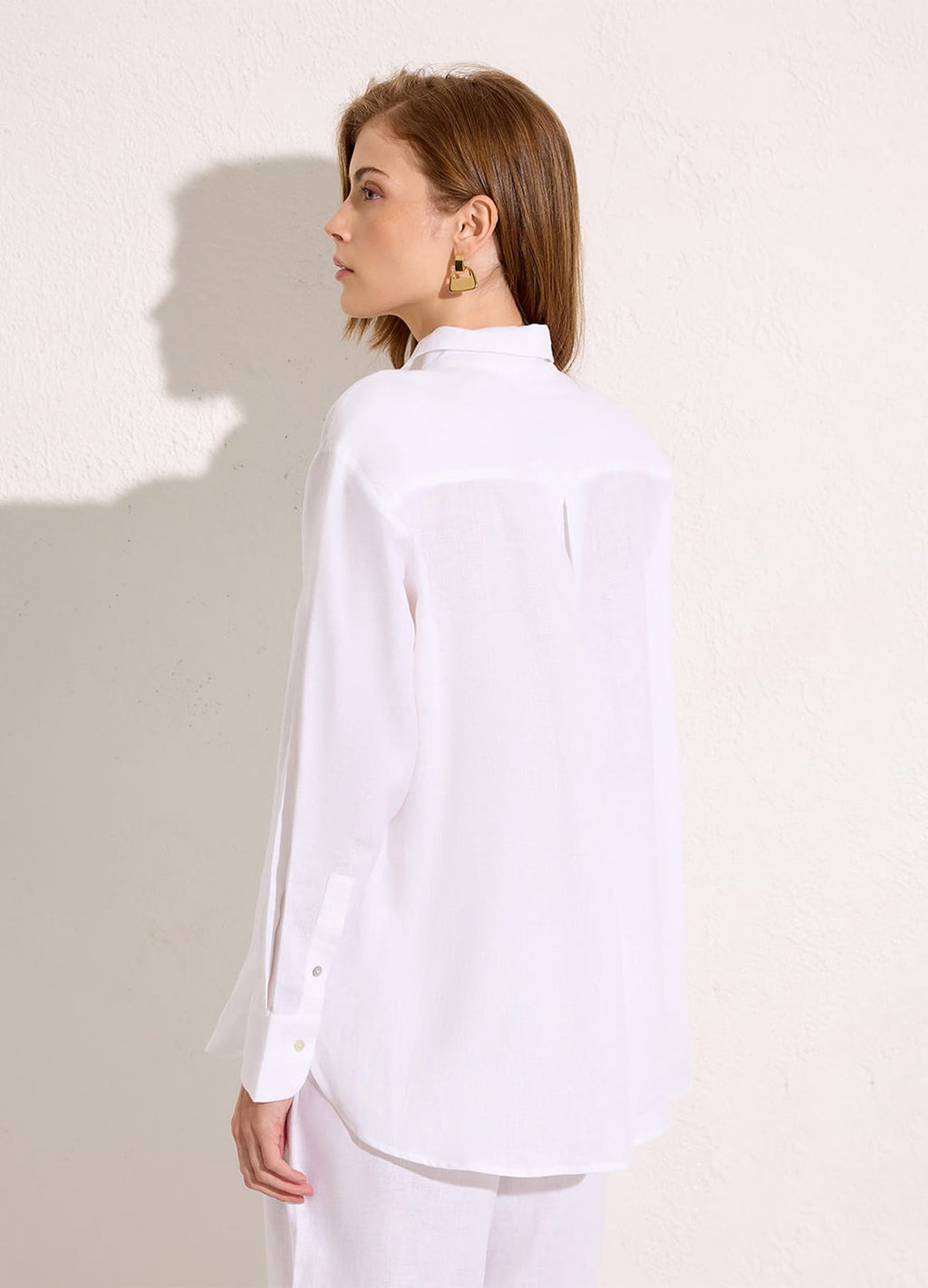 Camisa Linho Easy Branco – Lenny Niemeyer – foto 3