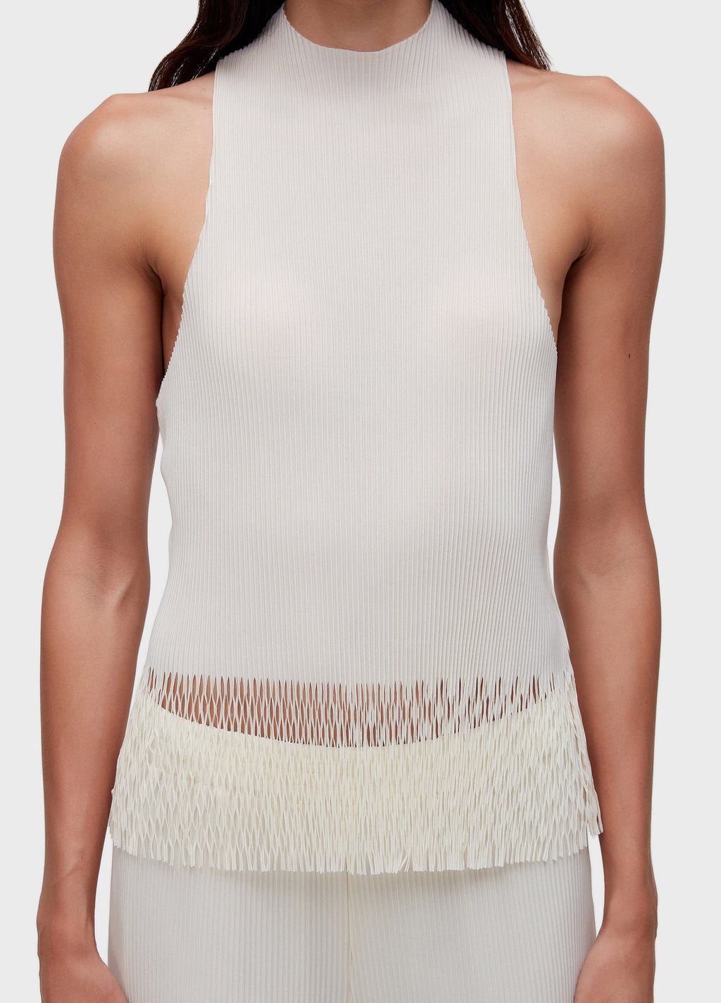 BLUSA RAGLAN GOLA PLISSÊ