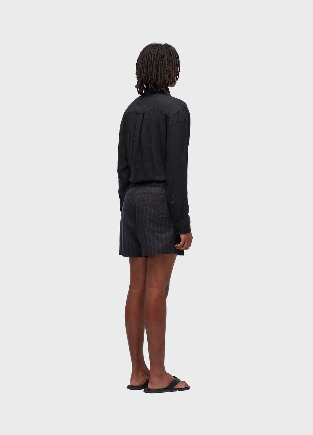 Short PJ Classic Riva Preto/Vermelho – Osklen – foto 5