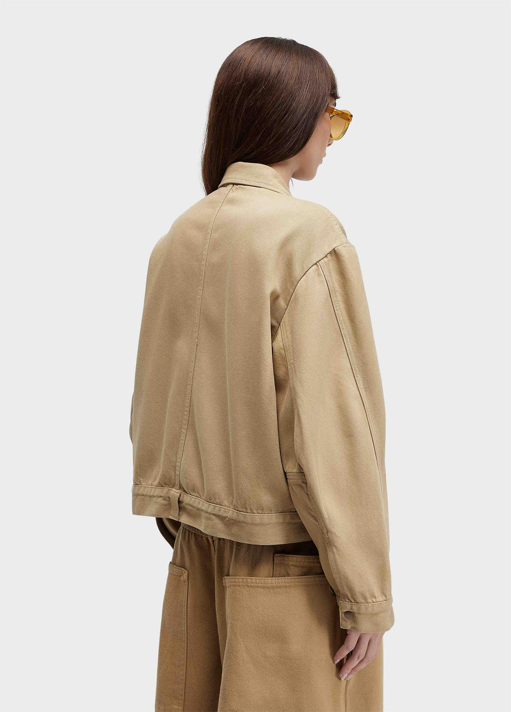 Overshirt Bolsos Denim Caqui – Osklen – foto 4