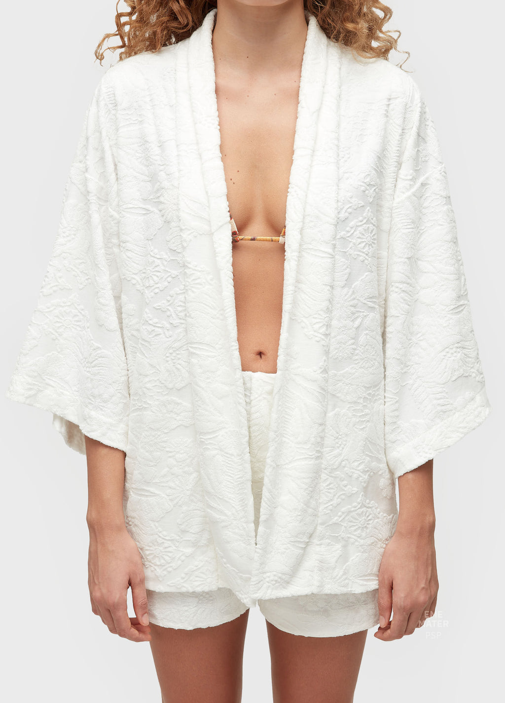 Kimono Atoalhado Garden Party Off-White – Osklen – foto 3