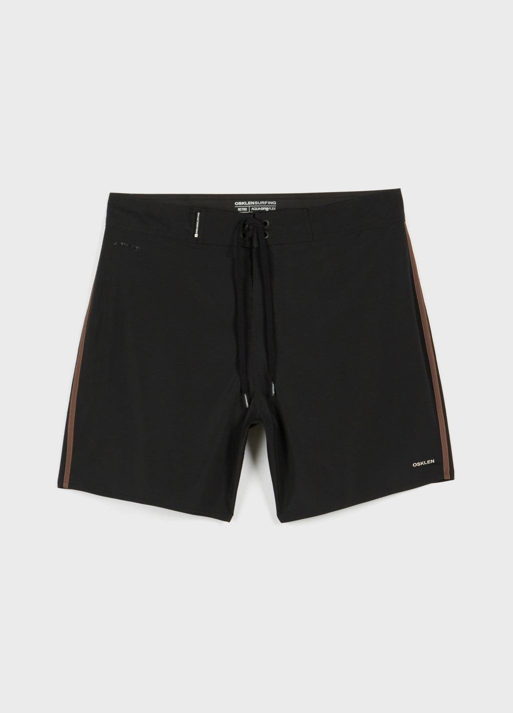Bermuda Surf Aquaone Flex Side Tape Preto/Marrom – Osklen – foto 1