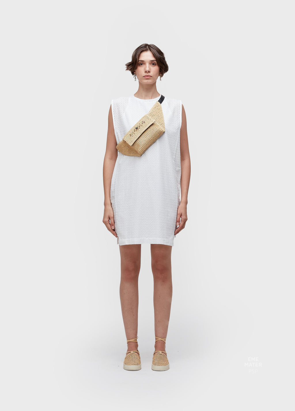 Vestido Curto Laise Off-White – Osklen – foto 1