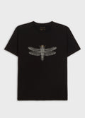 T-Shirt Slim Vintage Libélula Gaze Preto – Osklen – foto 1