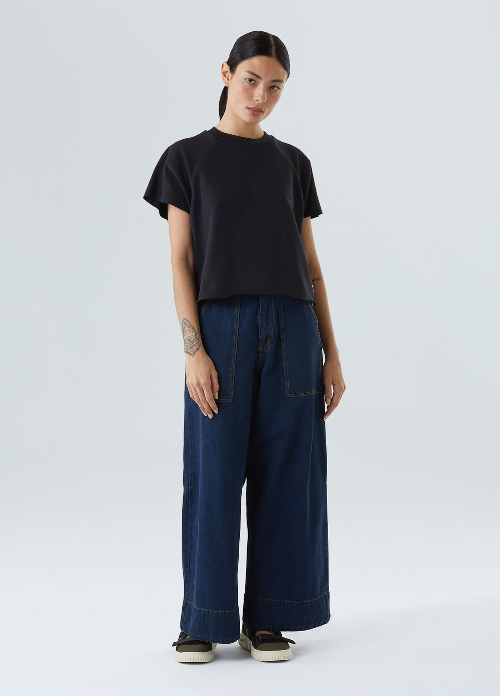 BLUSA MOLETOM DOUBLE FACE VIÉS