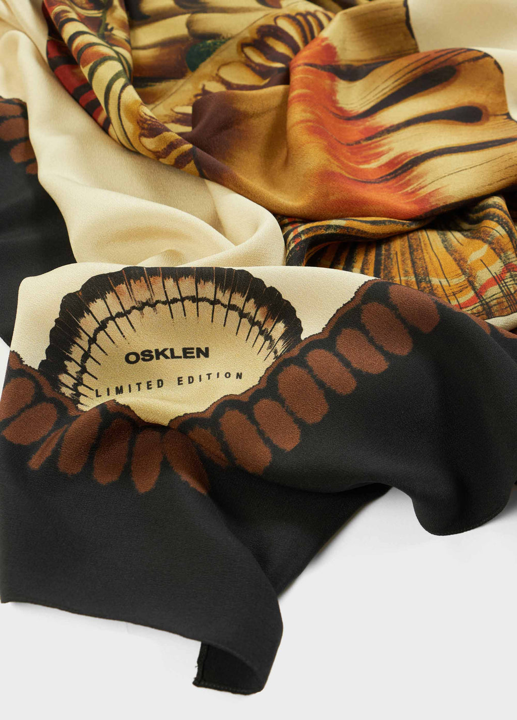 Lenço Vintage Off-White/Preto – Osklen – foto 2