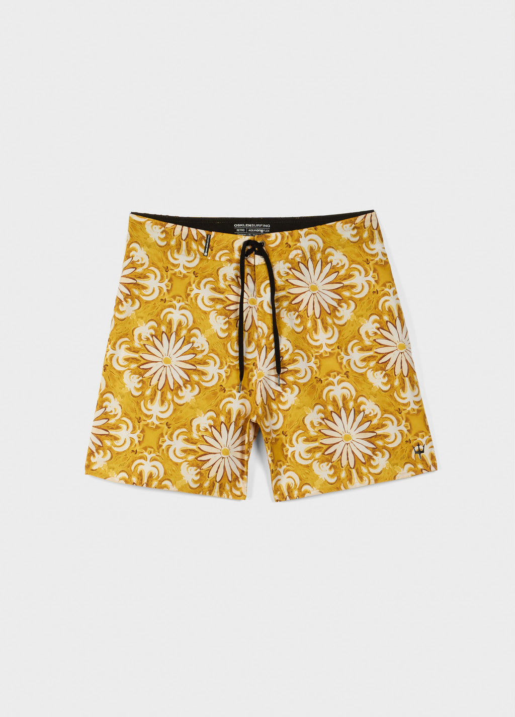 Bermuda Surf Aquaone Flex Daisy Tile Damasco/Areia – Osklen – foto 1