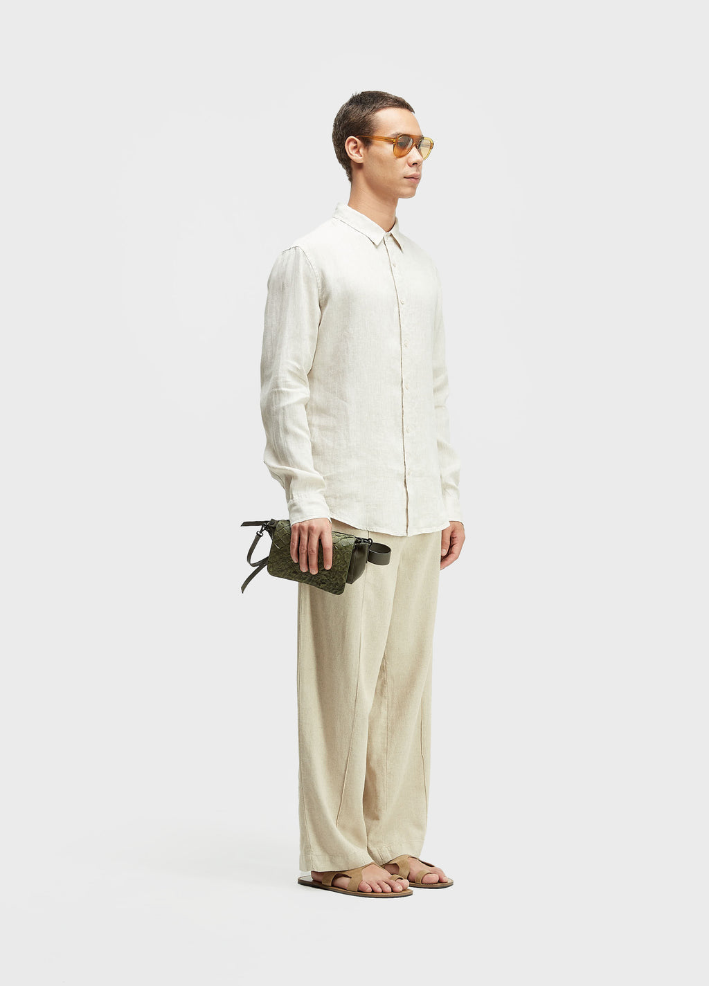 Camisa Classic Linen ML Natural – Osklen – foto 4