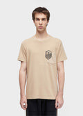 T-Shirt Bolso Brasão MC Caqui – Osklen – foto 1