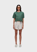 Short Tela Coqueiro Off-White/Preto – Osklen – foto 1
