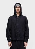 Casaco Capuz Twill Wrinkled Preto – Osklen – foto 1