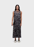 Vestido Tule Pirarucu Trace Preto/Off-White – Osklen – foto 1
