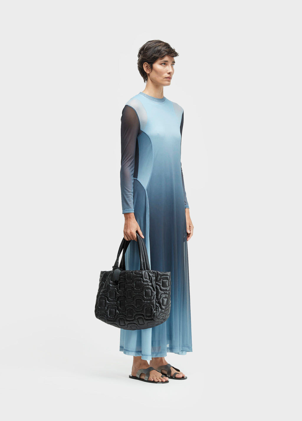 Bolsa Tote Matelassê Calçadão Preto – Osklen – foto 5