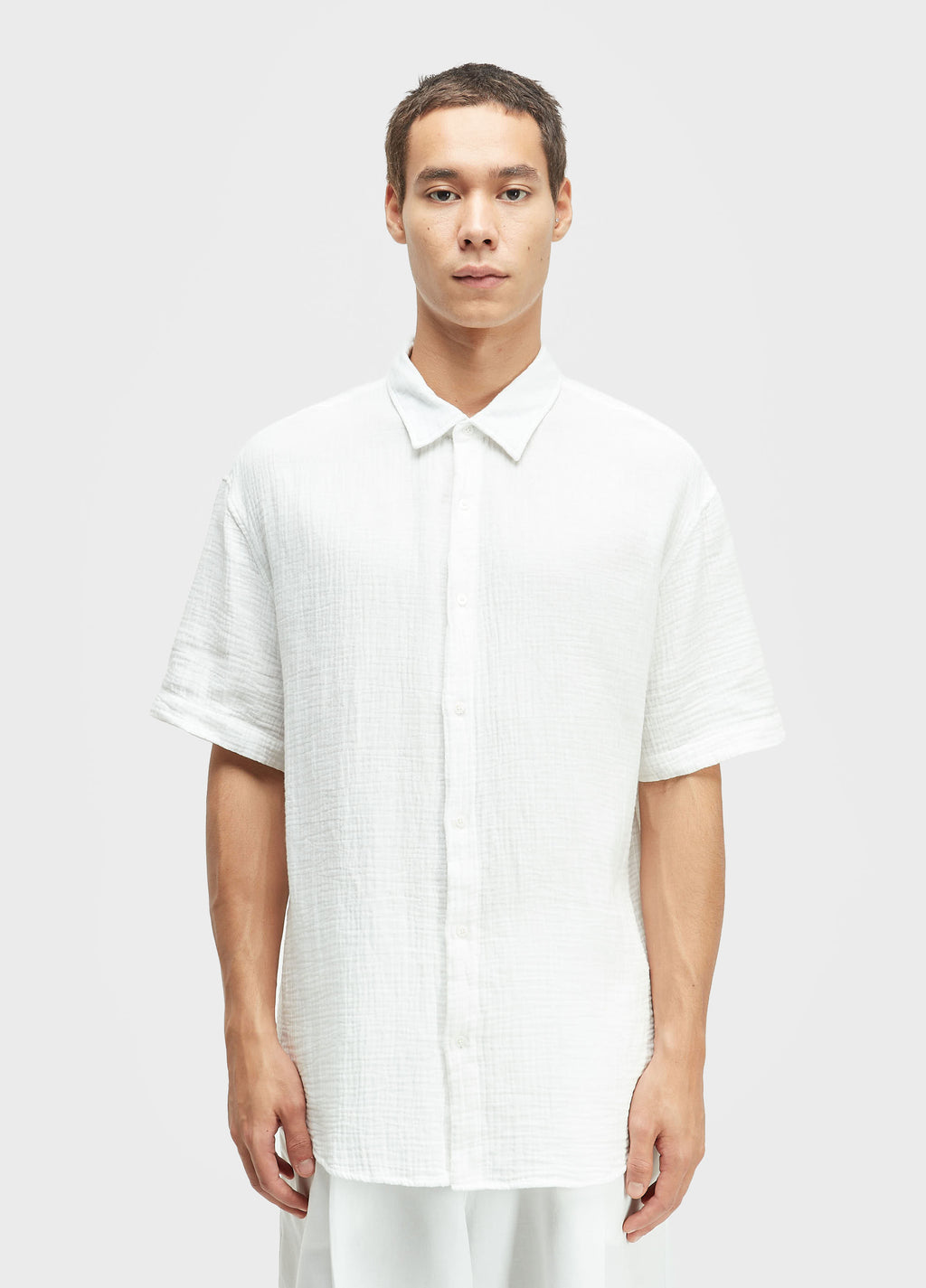 Camisa Cotton Wavy MC Branco – Osklen – foto 1