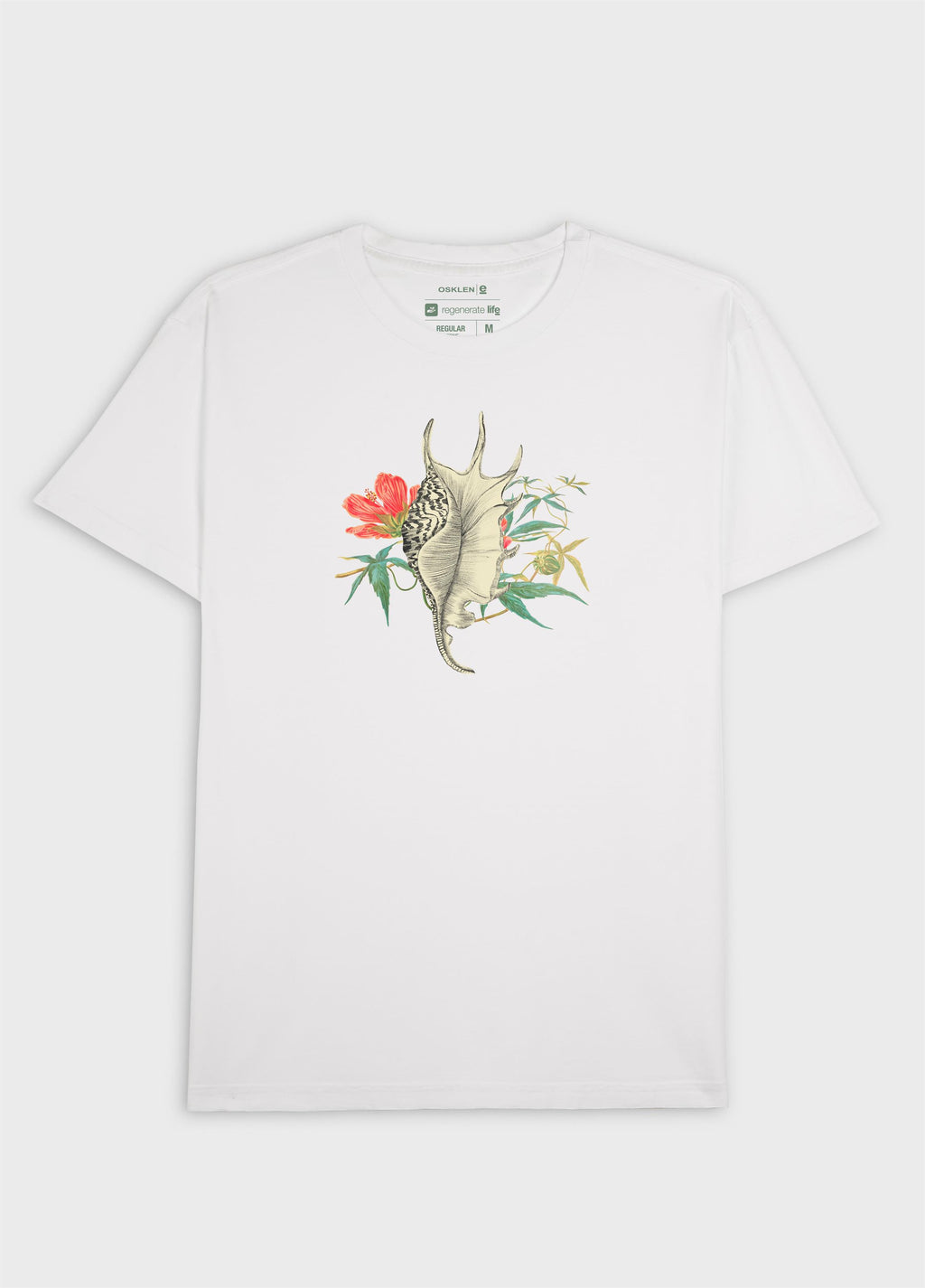 T-Shirt Stone Collage MC Branco – Osklen – foto 1