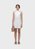 Vestido Curto Gola Cristais Off-White – Osklen – foto 1