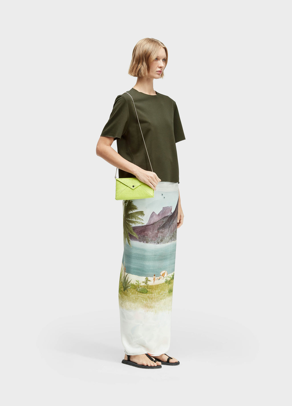 Blusa Recortes Textura Forest – Osklen – foto 2