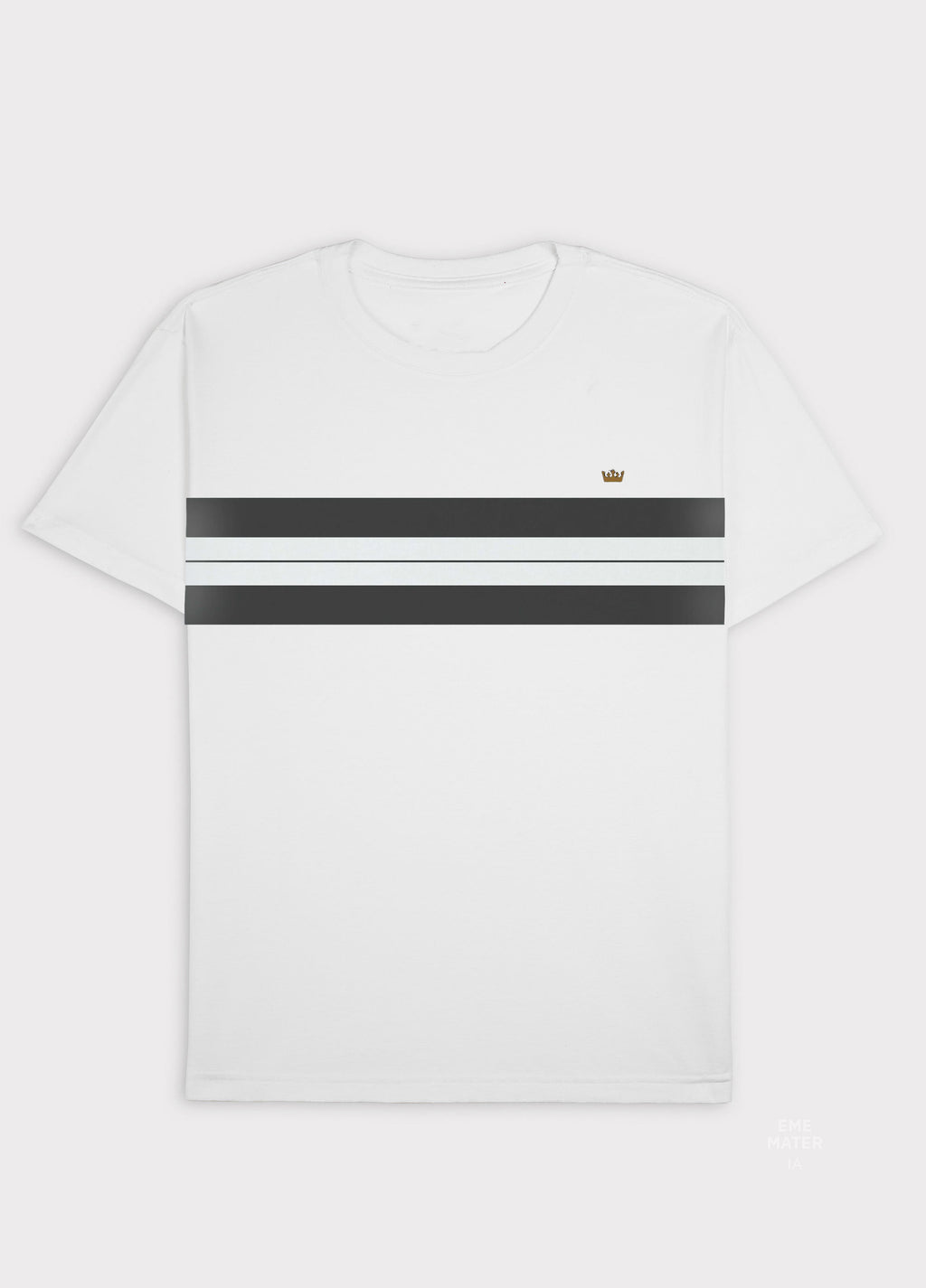 T-Shirt Vintage Listrado Pranchão MC Branco – Osklen – foto 1