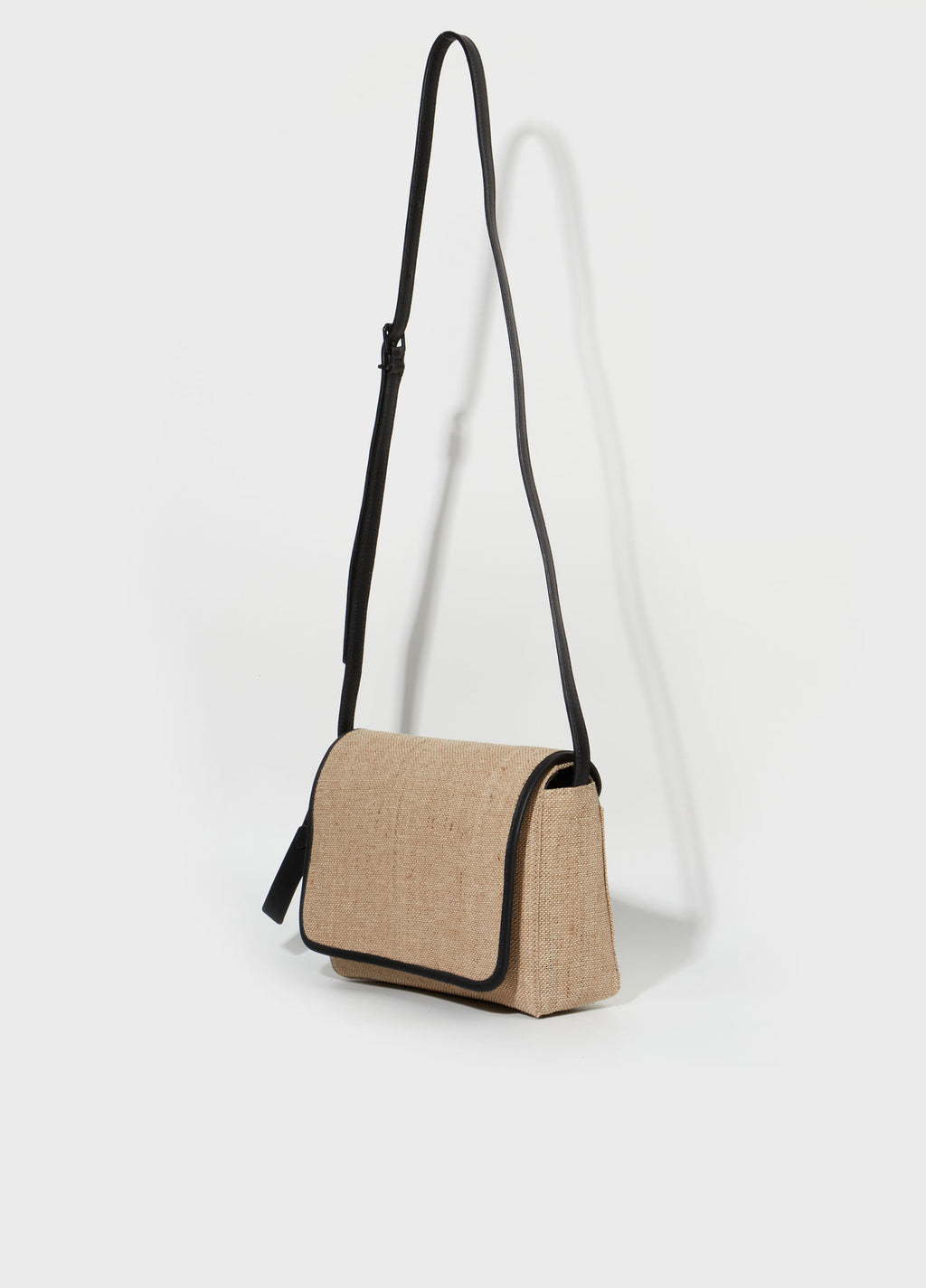 Bolsa Carteiro Juta Natural/Preto – Osklen – foto 2