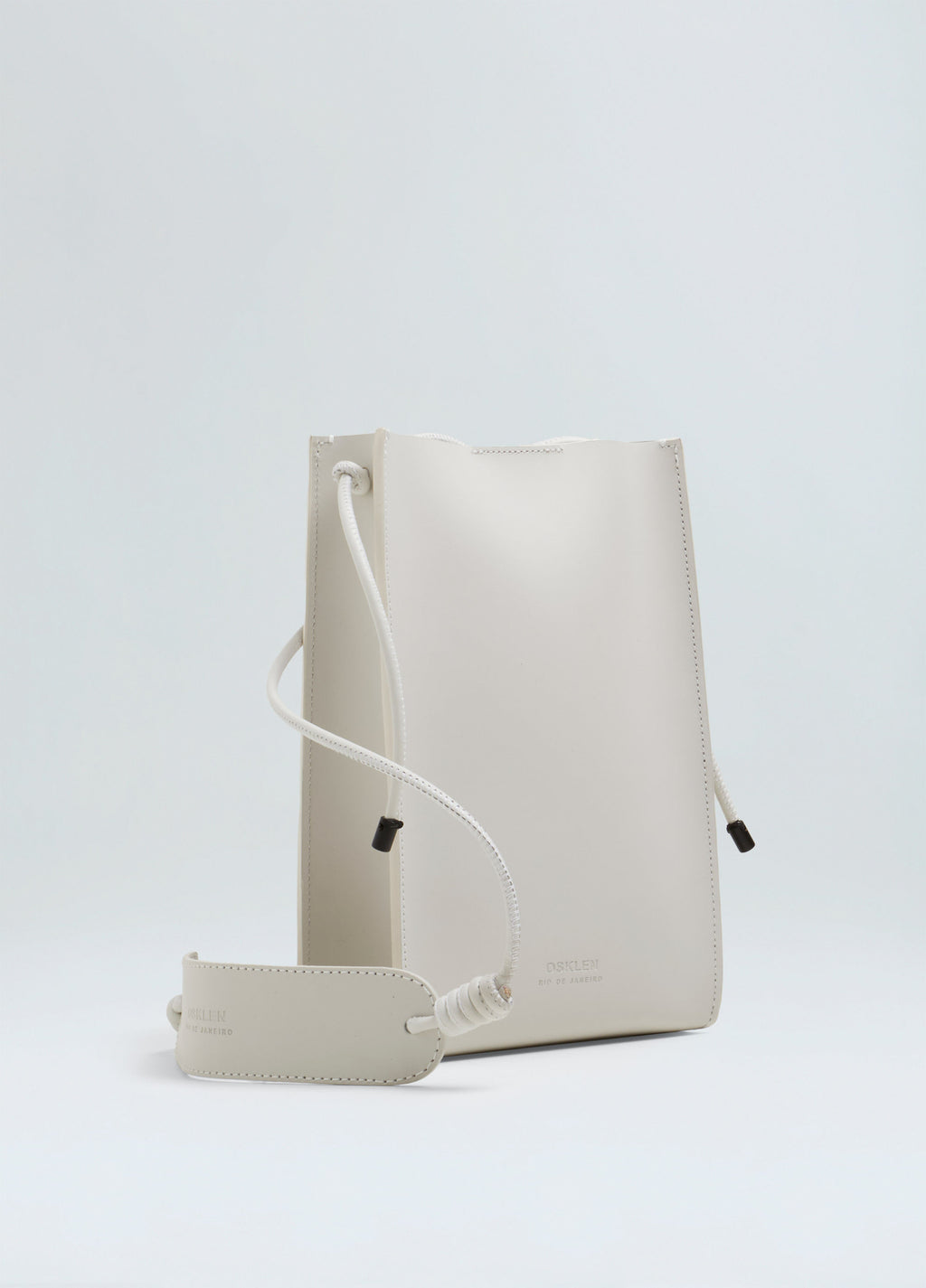Bolsa Couro Simple Off-White – Osklen – foto 2