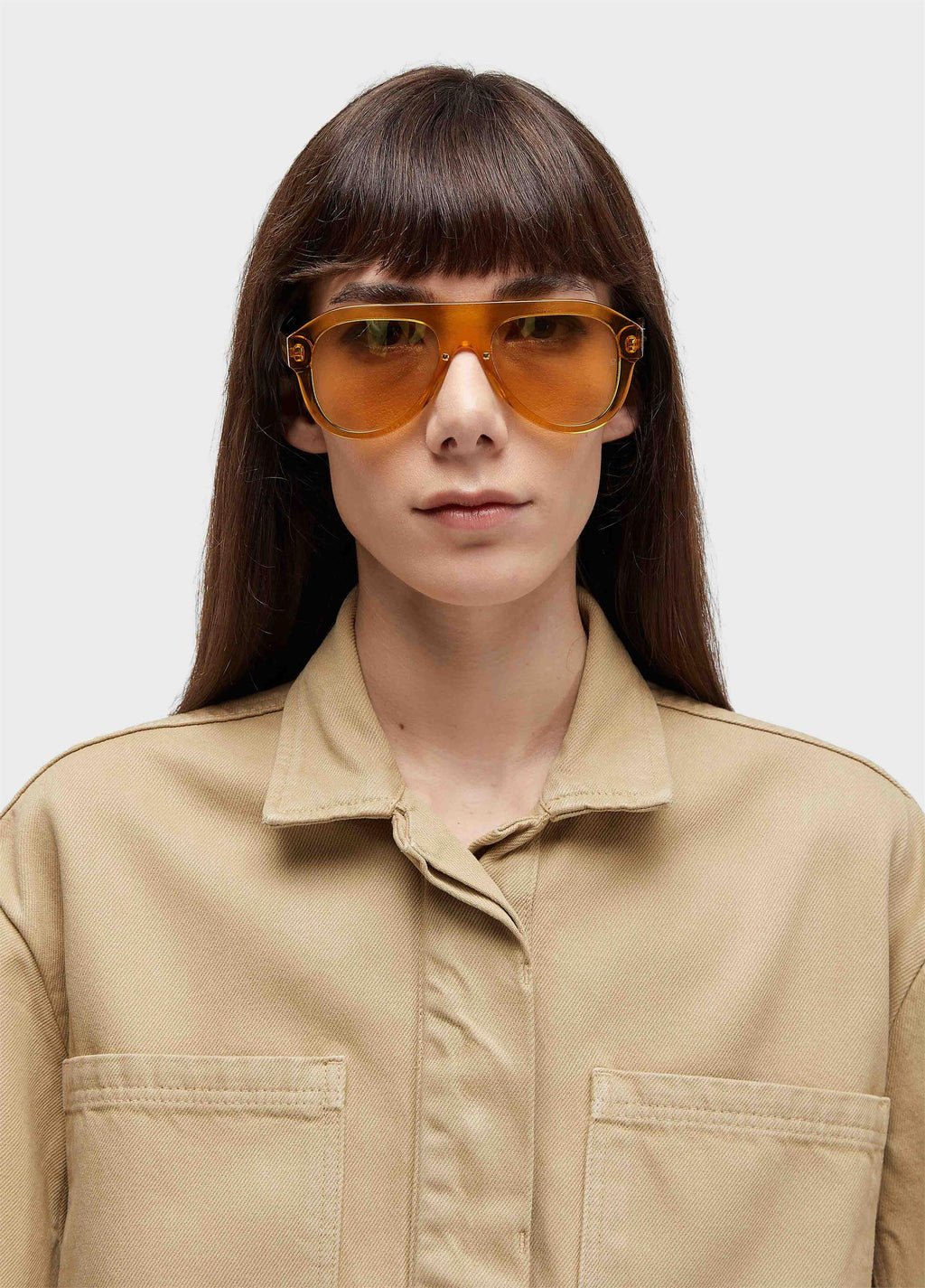 Overshirt Bolsos Denim Caqui – Osklen – foto 3