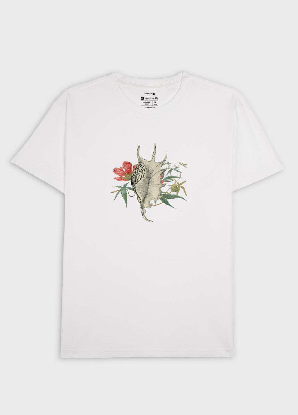 T-Shirt Stone Collage MC Branco – Osklen – foto 3