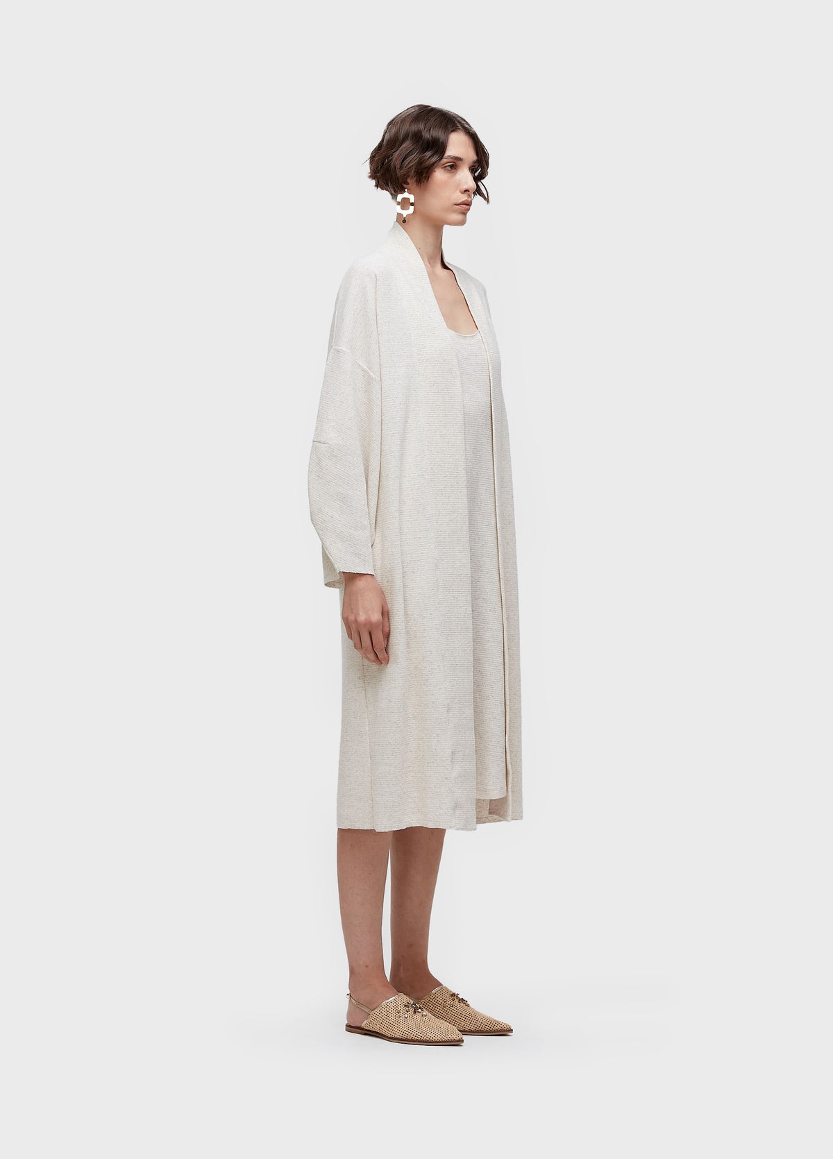 Kimono Mixed Fabrics Juta Natural – Osklen – foto 6