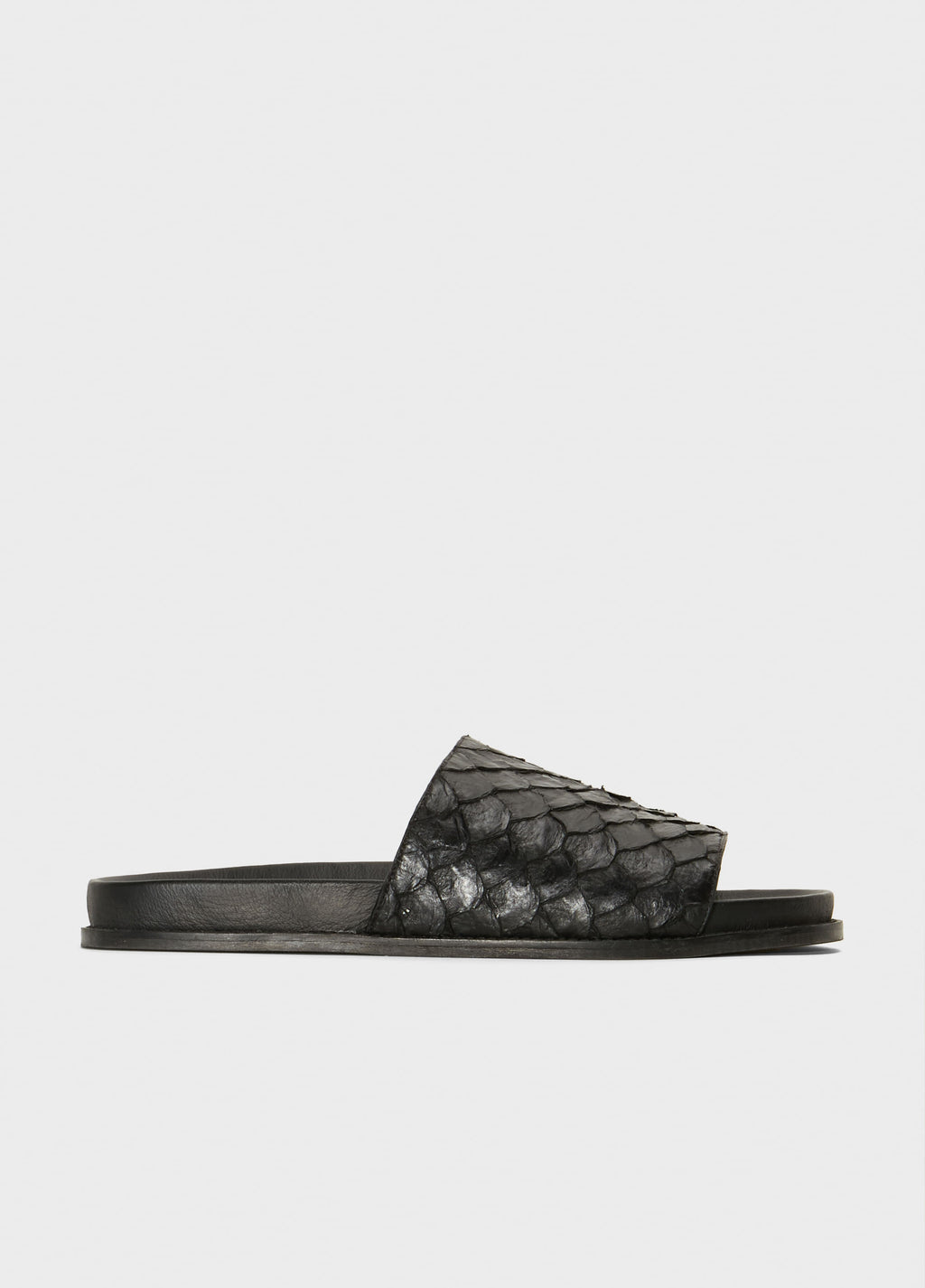 Sandália Slide Pirarucu M Preto – Osklen – foto 1