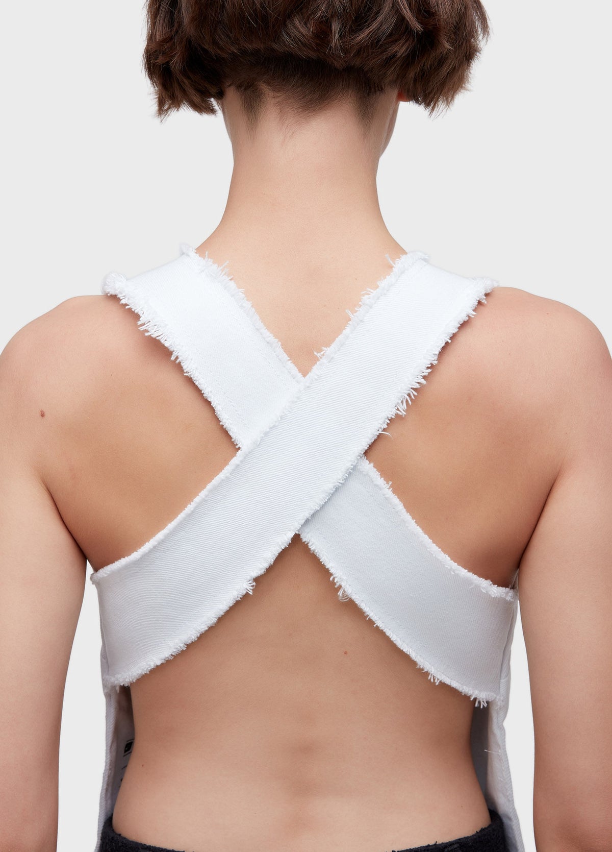 BLUSA FRENTE ÚNICA WHITE DENIM