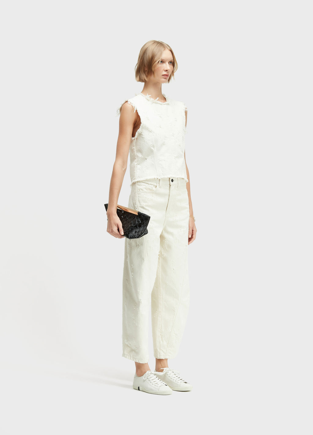 Blusa Sleeveless Denin Texture Cru – Osklen – foto 2