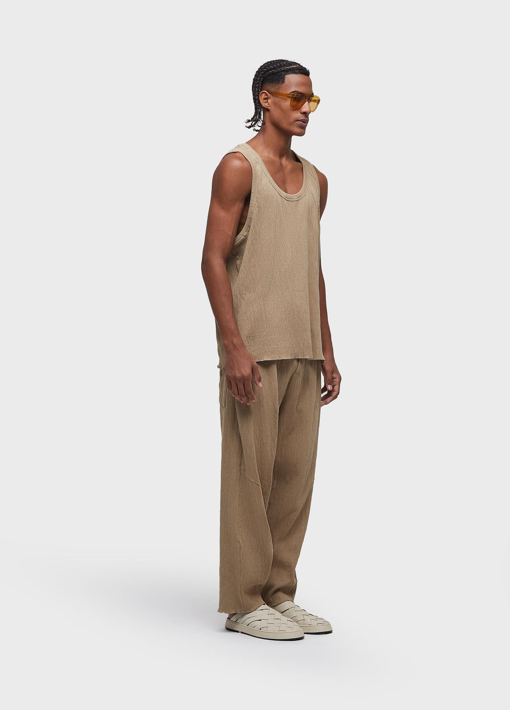 Regata New Wrinkled Yogue Palha – Osklen – foto 6
