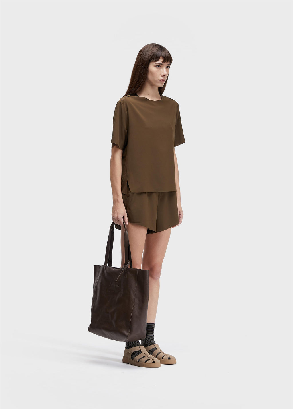 Short Superlight Marrom Onix – Osklen – foto 2