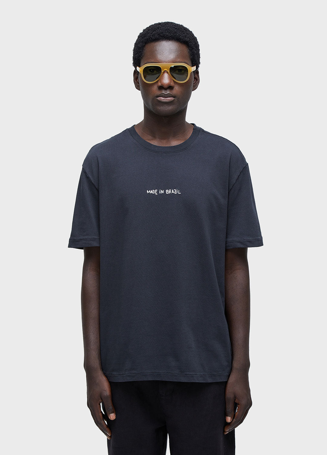 T-SHIRT MADE IN BRAZIL BORDADO MC