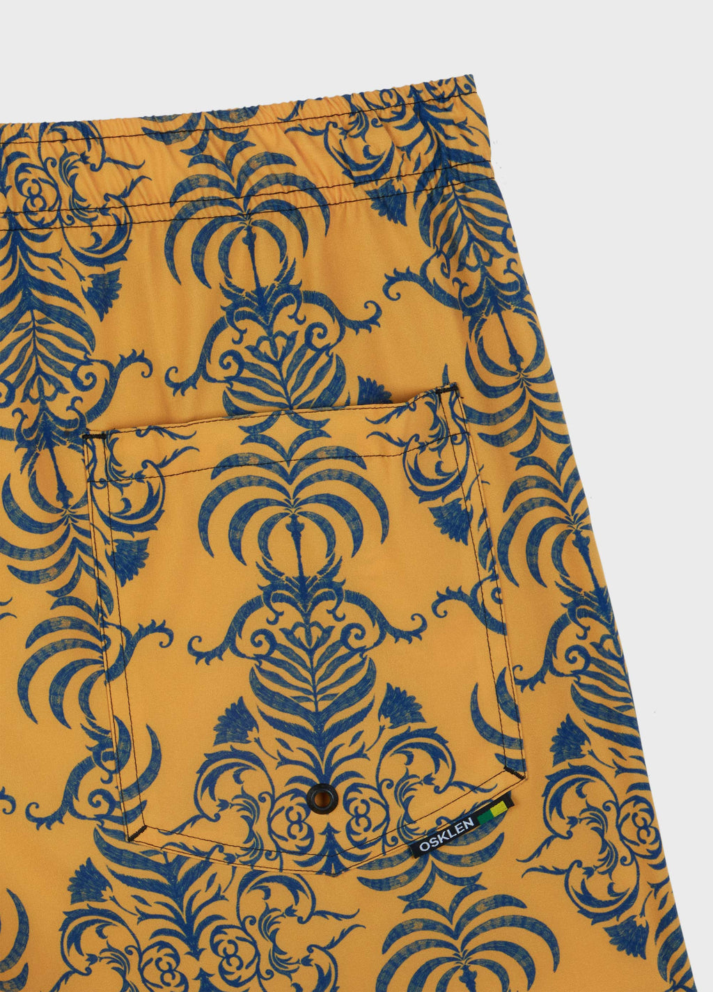 Beach Short Arabescos Amarelo/Marinho – Osklen – foto 2