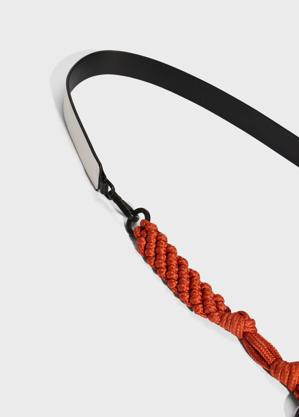 Alça Double Face Couro Preto/Off-White – Osklen – foto 3