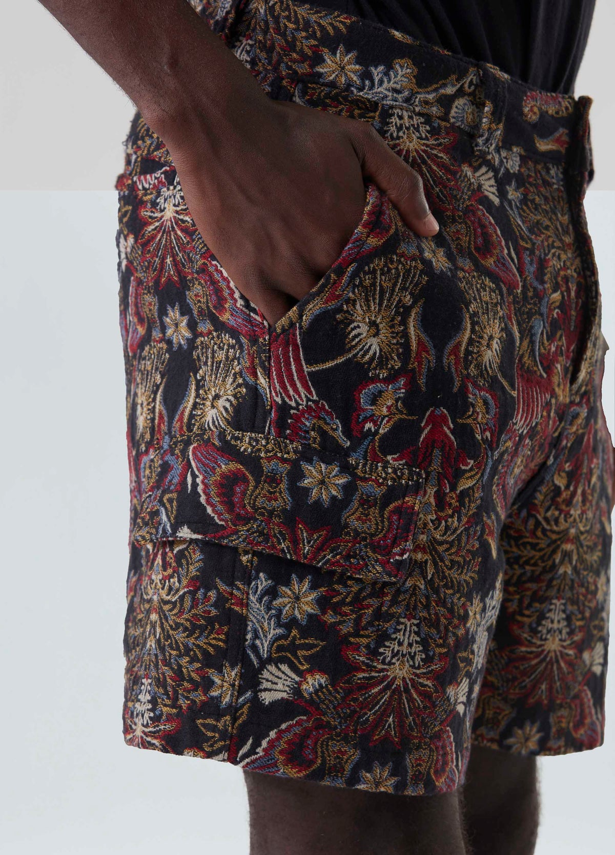 BERMUDA CARGO JACQUARD ORIGEM